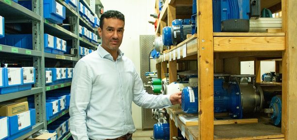 Karim Uarghe, Manager Maintenance & Projects bij Frespo